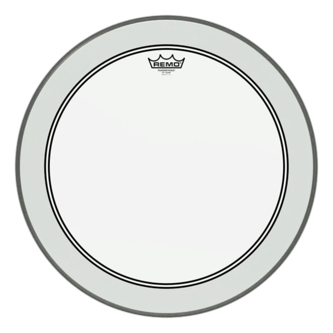 REMO P3-1322-C2 | Powerstroke® P3 Clear Parche de Bombo 22″