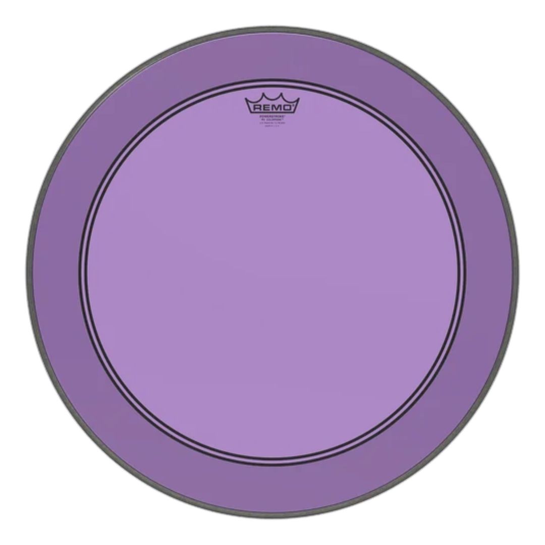 REMO P3-1322-CT-PU | Powerstroke® P3 Colortone™ Purple Parche de Bombo 22″