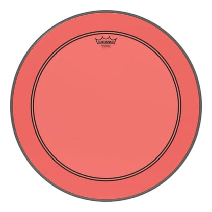 REMO P3-1322-CT-RD | Powerstroke® P3 Colortone™ Red Parche de Bombo 22″