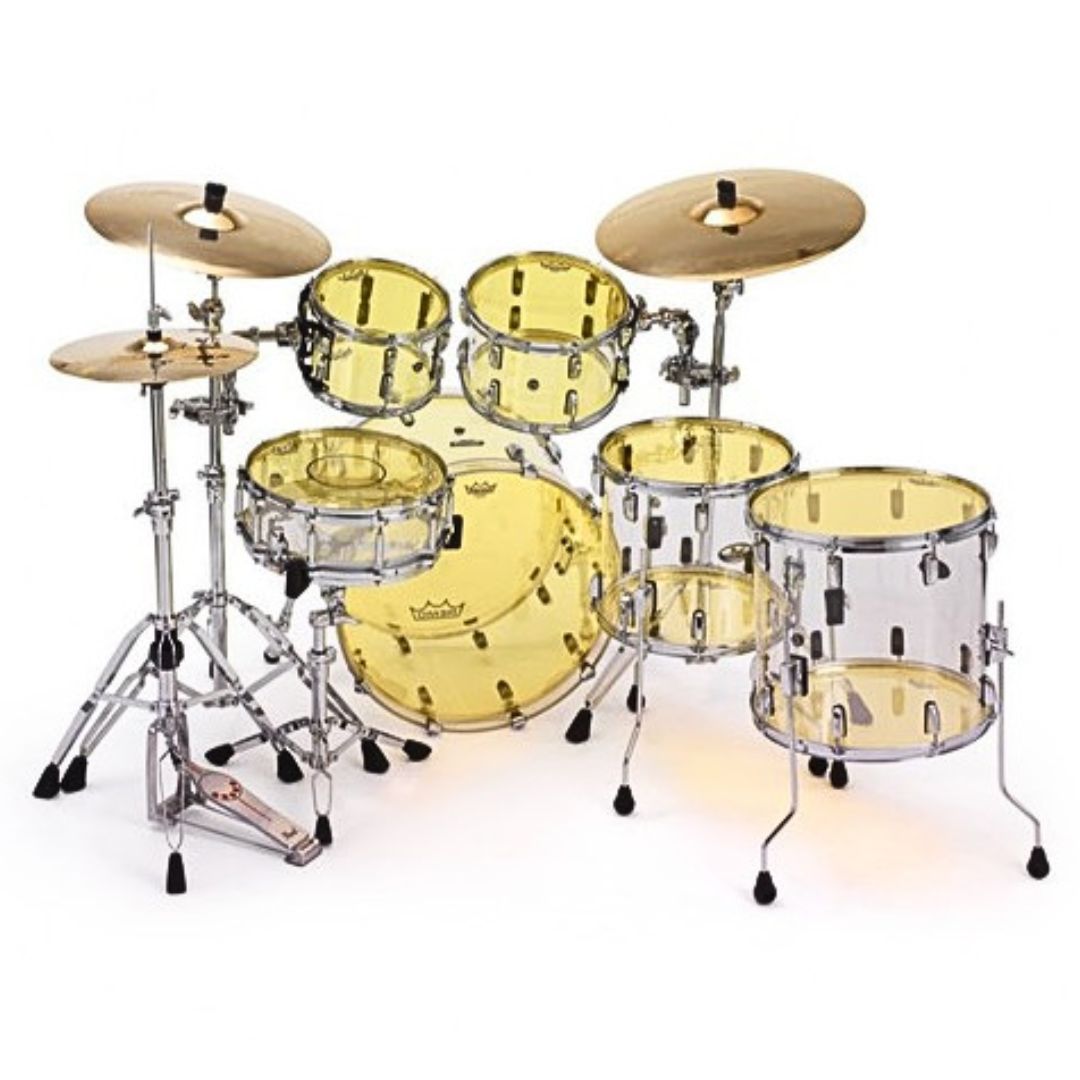 REMO P3-1322-CT-YE | Powerstroke® P3 Colortone™ Yellow Parche de Bombo 22″