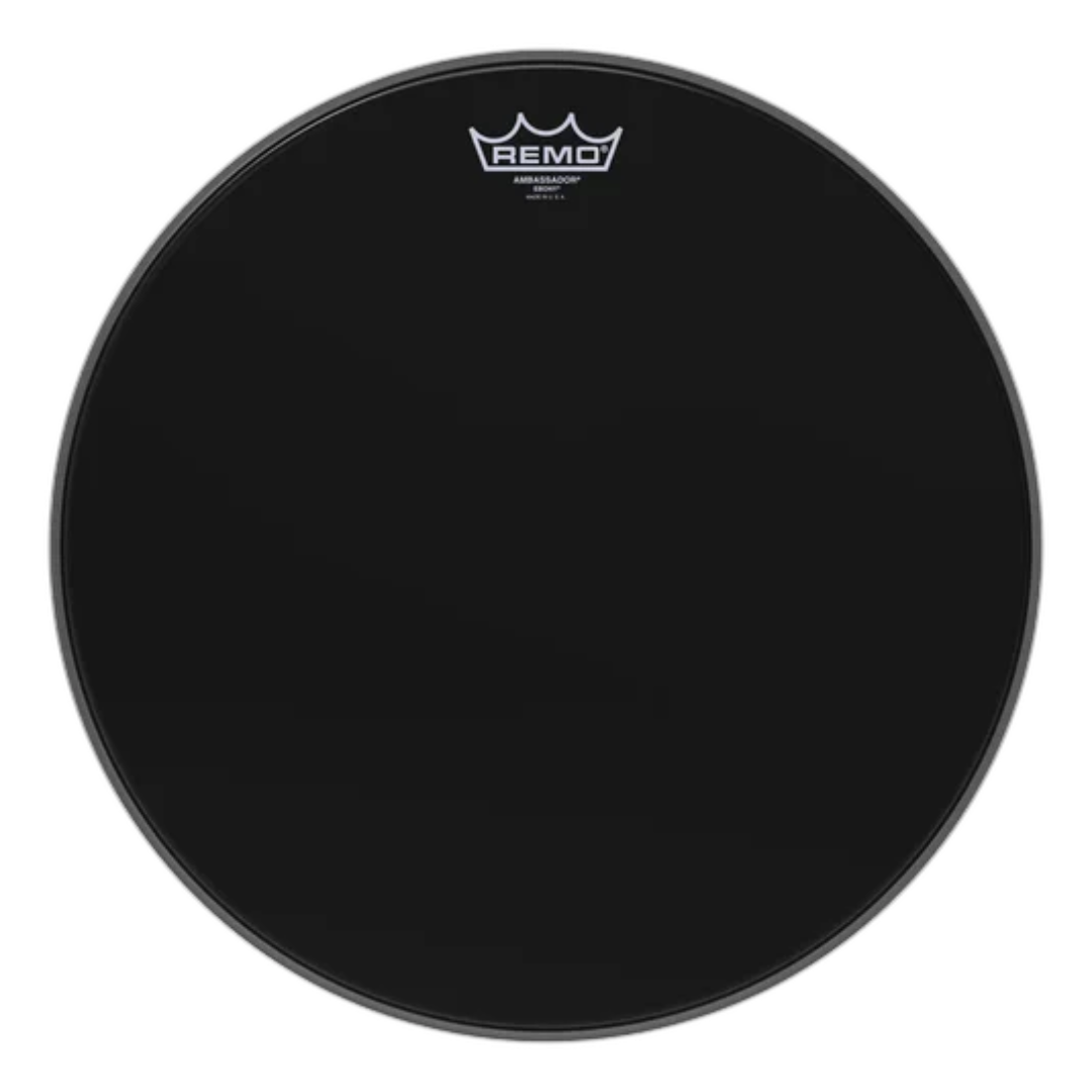 REMO ES-0016-00 | Parche Ambassador® Ebony® 16″