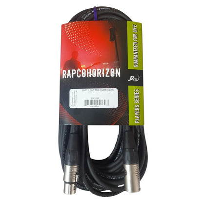 RM1-50 Rapco HORIZON LO-Z | 15m Cable De Micrófono Con Conectores XLR REAN 50 Ft. USA
