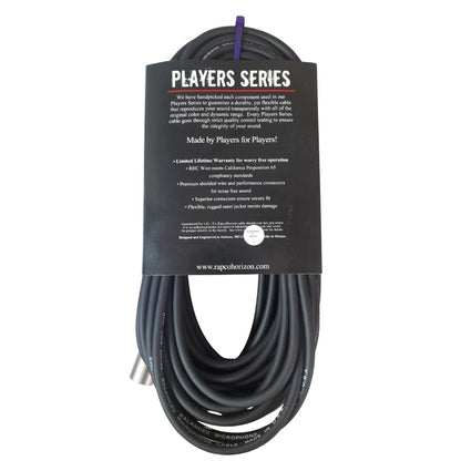 RM1-50 Rapco HORIZON LO-Z | 15m Cable De Micrófono Con Conectores XLR REAN 50 Ft. USA
