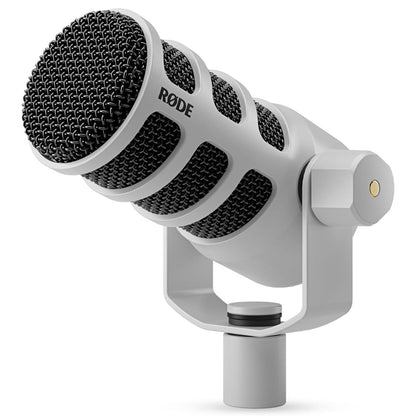 RØDE PodMic Blanco | Micrófono Dinámico Profesional De Calidad Broadcast