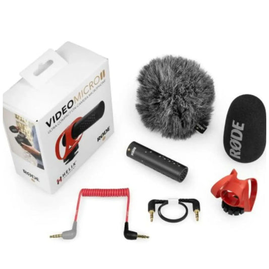 RØDE VideoMicro II | Micrófono de escopeta ultra compacto para cámara y móvil