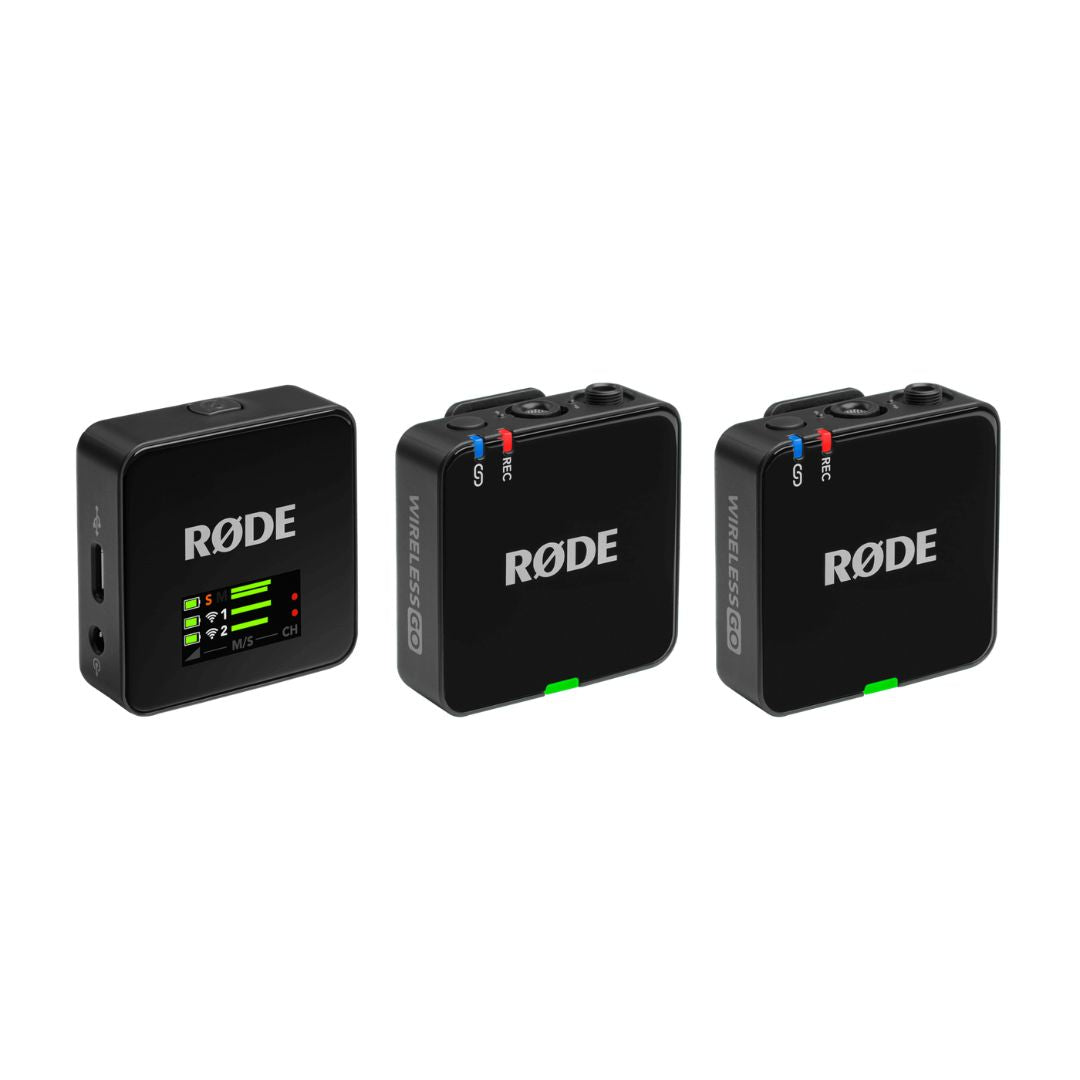 RØDE Wireless Gen III Edición Negro | Sistema de Micrófono Inalámbrico Digital de Doble Canal