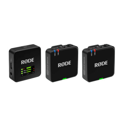 RØDE Wireless Gen III Edición Negro | Sistema de Micrófono Inalámbrico Digital de Doble Canal