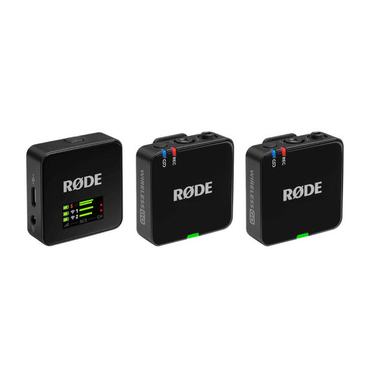 RØDE Wireless Gen III Edición Negro | Sistema de Micrófono Inalámbrico Digital de Doble Canal