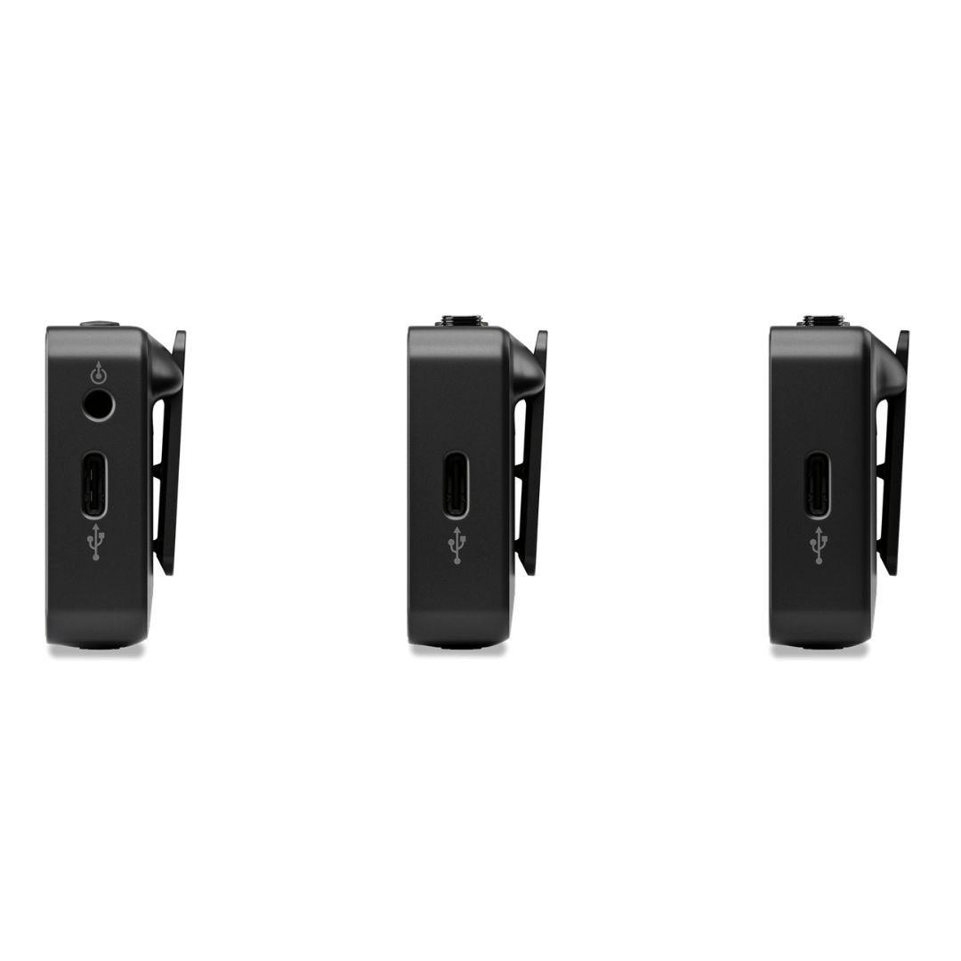 RØDE Wireless Gen III Edición Negro | Sistema de Micrófono Inalámbrico Digital de Doble Canal