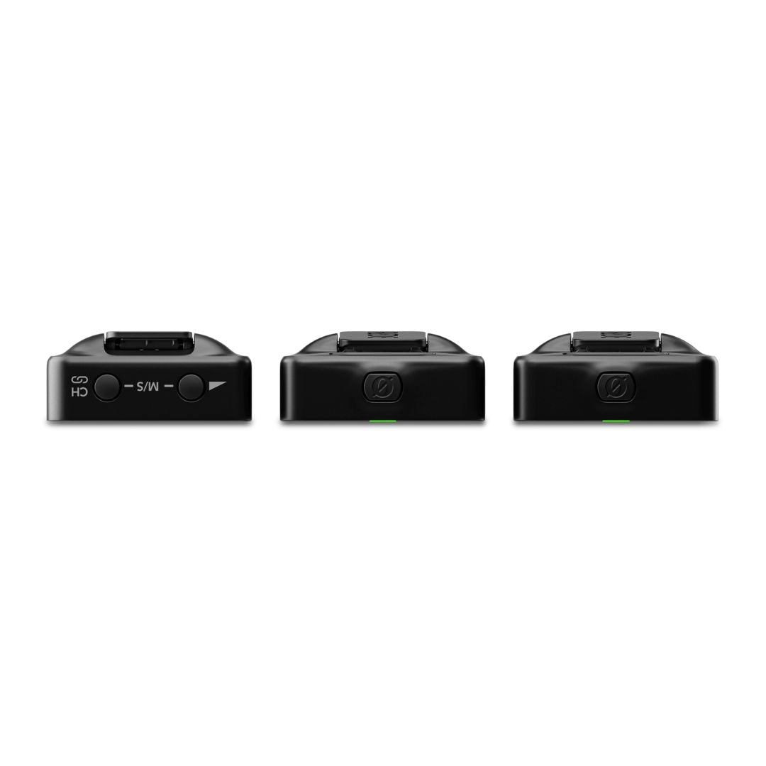 RØDE Wireless Gen III Edición Negro | Sistema de Micrófono Inalámbrico Digital de Doble Canal