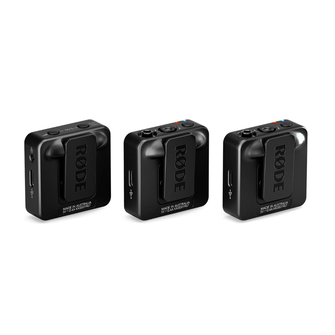 RØDE Wireless Gen III Edición Negro | Sistema de Micrófono Inalámbrico Digital de Doble Canal
