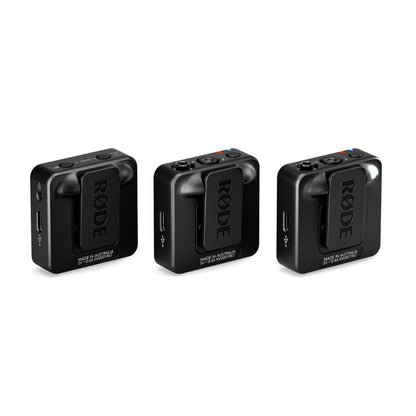 RØDE Wireless Gen III Edición Negro | Sistema de Micrófono Inalámbrico Digital de Doble Canal
