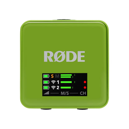RØDE Wireless Gen III Edición Verde | Sistema de Micrófono Inalámbrico Digital de Doble Canal