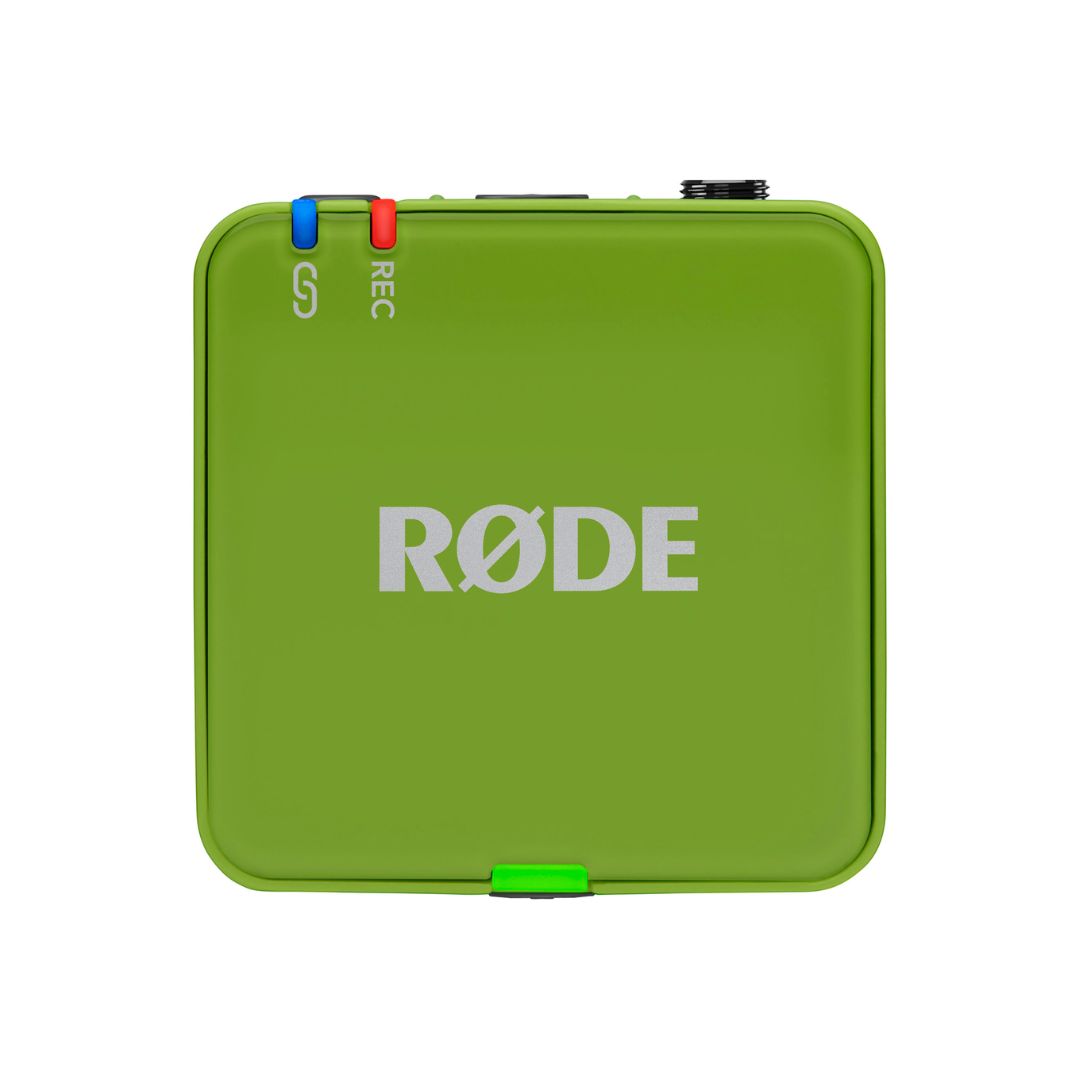 RØDE Wireless Gen III Edición Verde | Sistema de Micrófono Inalámbrico Digital de Doble Canal