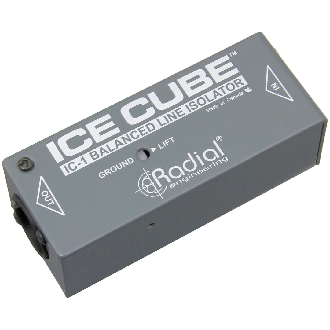 Radial ICECUBE IC-1 | Aislador de Línea Balanceado Pasivo