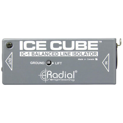 Radial ICECUBE IC-1 | Aislador de Línea Balanceado Pasivo