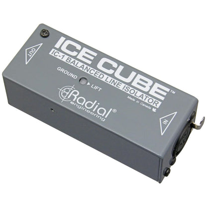 Radial ICECUBE IC-1 | Aislador de Línea Balanceado Pasivo