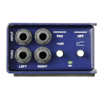 Radial J48 Stereo | Caja Directa Activa Premium 48V Phantom Powered