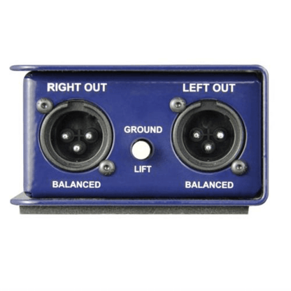 Radial J48 Stereo | Caja Directa Activa Premium 48V Phantom Powered