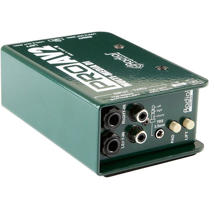 Radial ProAV2 | Caja Directa Pasiva Estéreo Multimedia