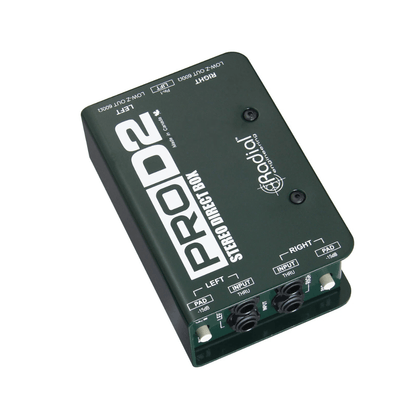 Radial ProD2 | Caja Directa Pasiva Estéreo Profesional
