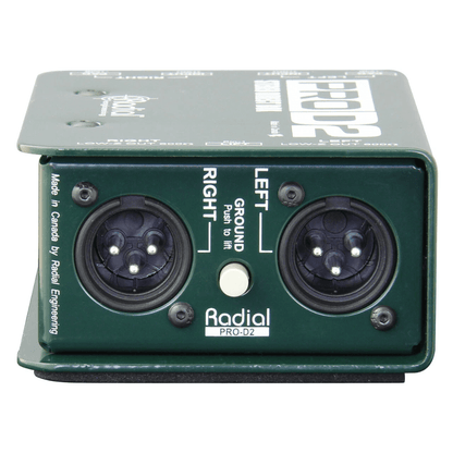 Radial ProD2 | Caja Directa Pasiva Estéreo Profesional