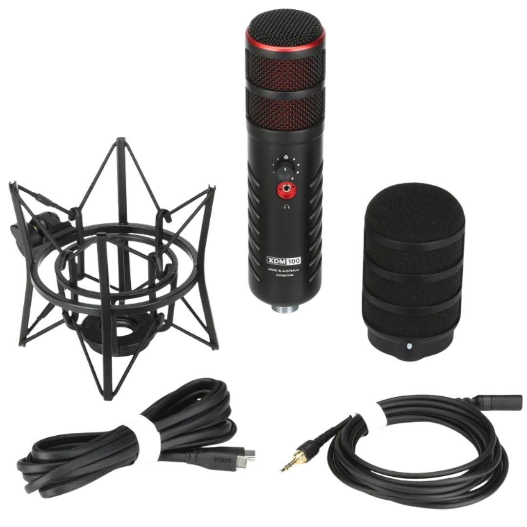 RØDE XDM-100 | Micrófono Dinámico USB Profesional Para Streaming Y Gaming