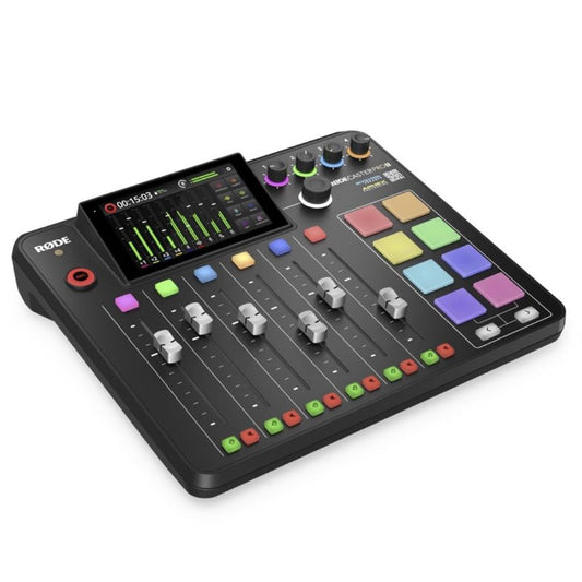 RØDE Caster Pro II Negro | Consola profesional todo en uno para podcast, streaming y creación de contenidos