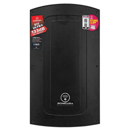 SONIC USA S15 ULTRA MK4 | Altavoz Activo 15” Bi-Amplificado con App