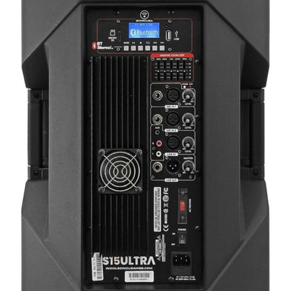 SONIC USA S15 ULTRA MK4 | Altavoz Activo 15” Bi-Amplificado con App
