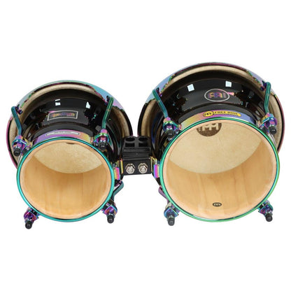 MEINL S400PBK | Bongó 7” / 8.5” Spectrum Series Negro Phantom