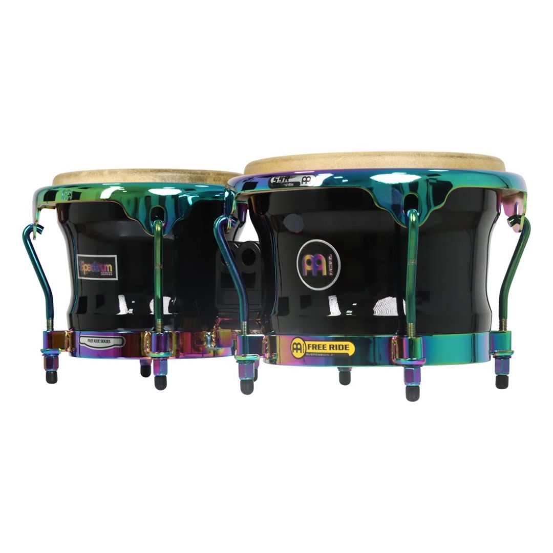 MEINL S400PBK | Bongó 7” / 8.5” Spectrum Series Negro Phantom
