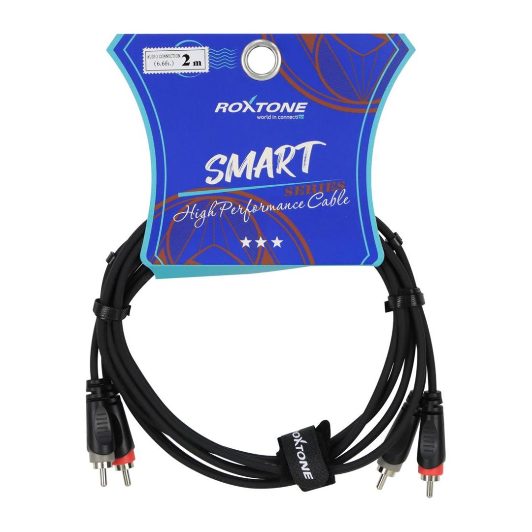 ROXTONE SACC130L0020 | Cable de Audio 2 PLUG RCA X 2 PLUG RCA 2MT