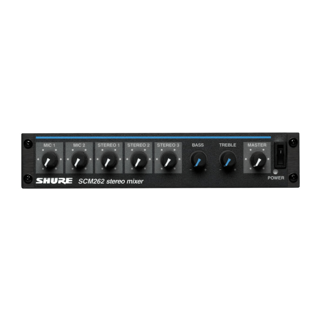 Shure SCM262 | Mezclador Estéreo de Micrófonos y Líneas