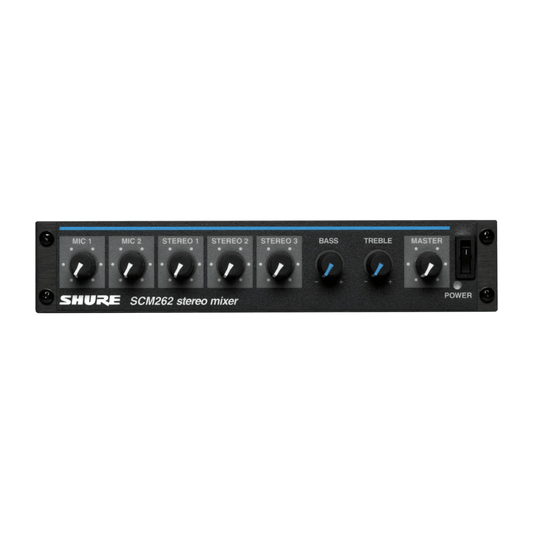 Shure SCM262 | Mezclador Estéreo de Micrófonos y Líneas