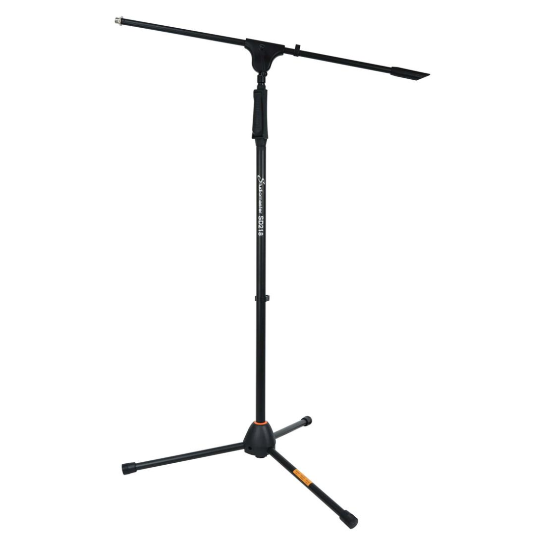 Studiomaster SD208 | Pedestal para Micrófono Trípode PRO con Sistema QUICK