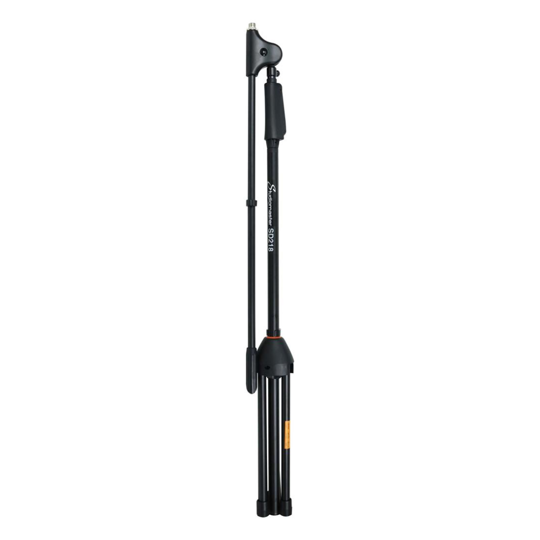 Studiomaster SD208 | Pedestal para Micrófono Trípode PRO con Sistema QUICK