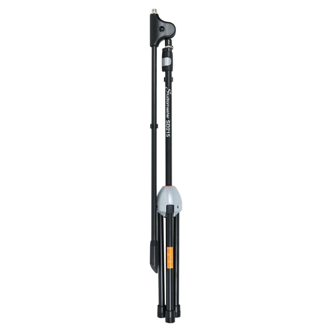 Studiomaster SD215 | Pedestal para Micrófono Trípode PRO Metálico con Boom