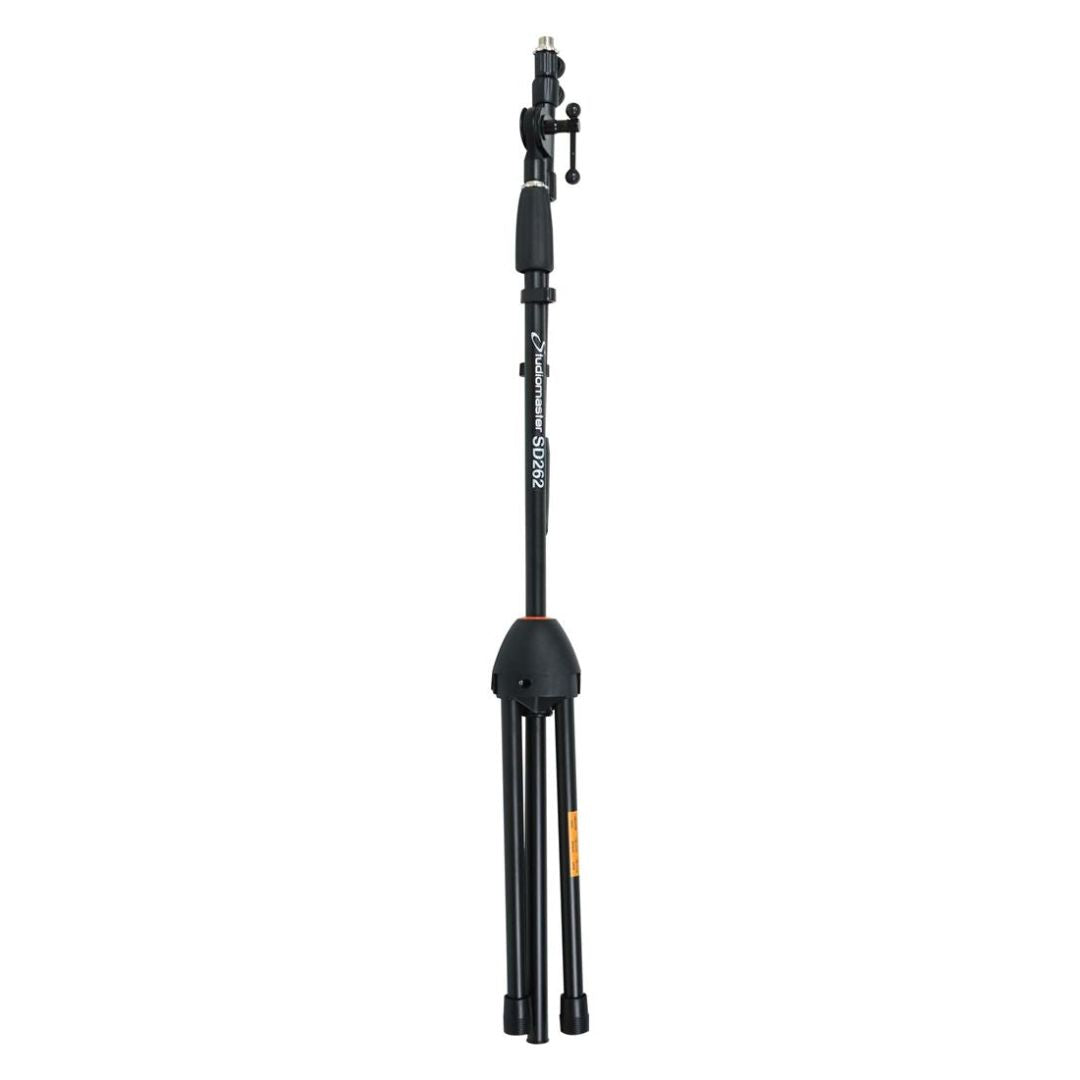 Studiomaster SD262 | Pedestal para Micrófono Trípode PRO con Boom Telescópico