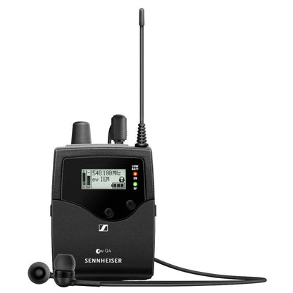 SENNHEISER EW IEM G4-TWIN | Sistema Inalámbrico de Monitoreo In-Ear para 2 Usuarios