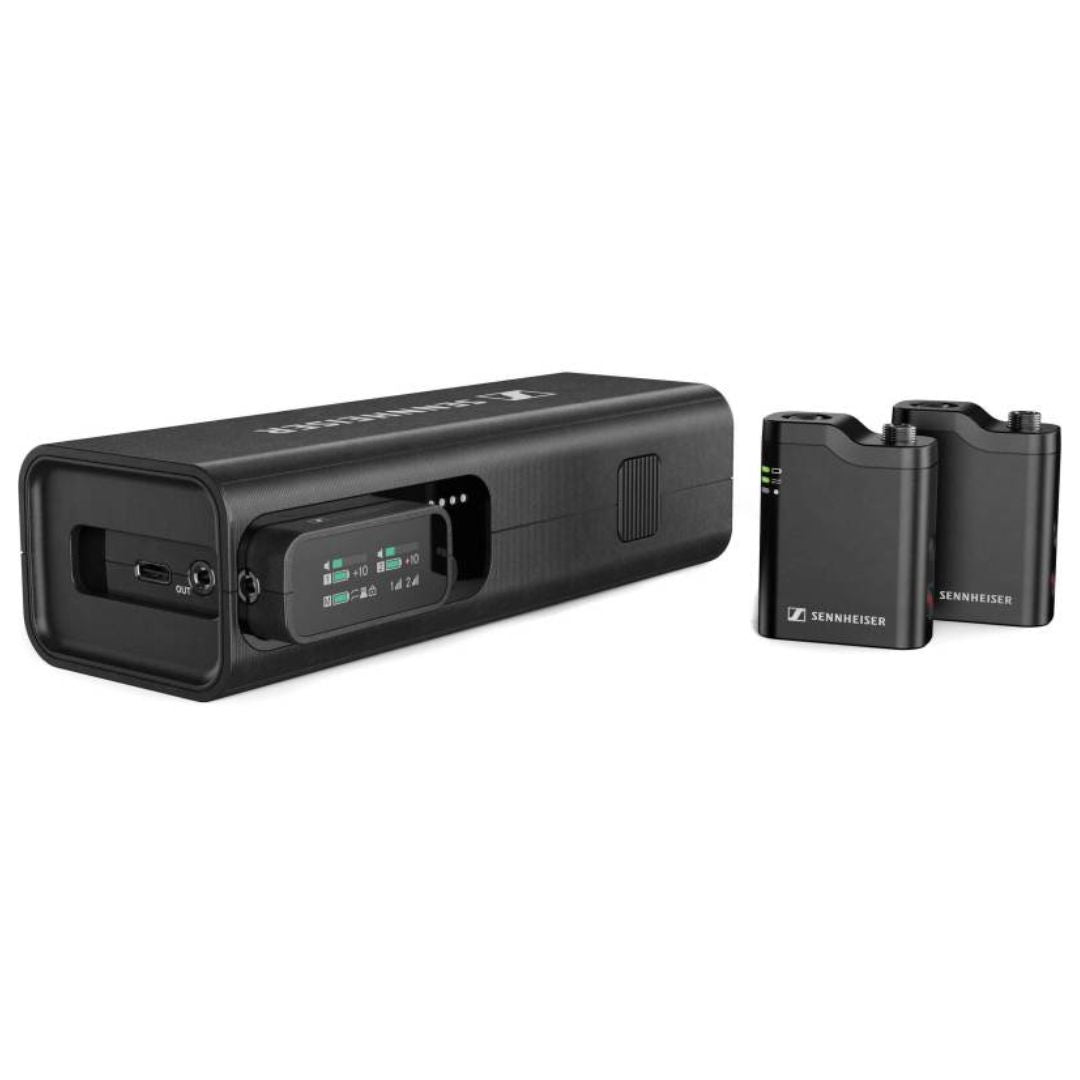 SENNHEISER PROFILE WIRELESS | Sistema Inalámbrico Dual con Micrófonos de Corbata