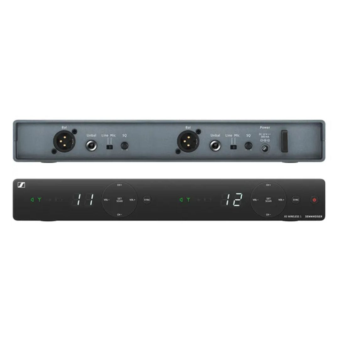 SENNHEISER XSW 1-825 DUO | Sistema de Micrófonos Inalámbricos Vocales (2 Canales)