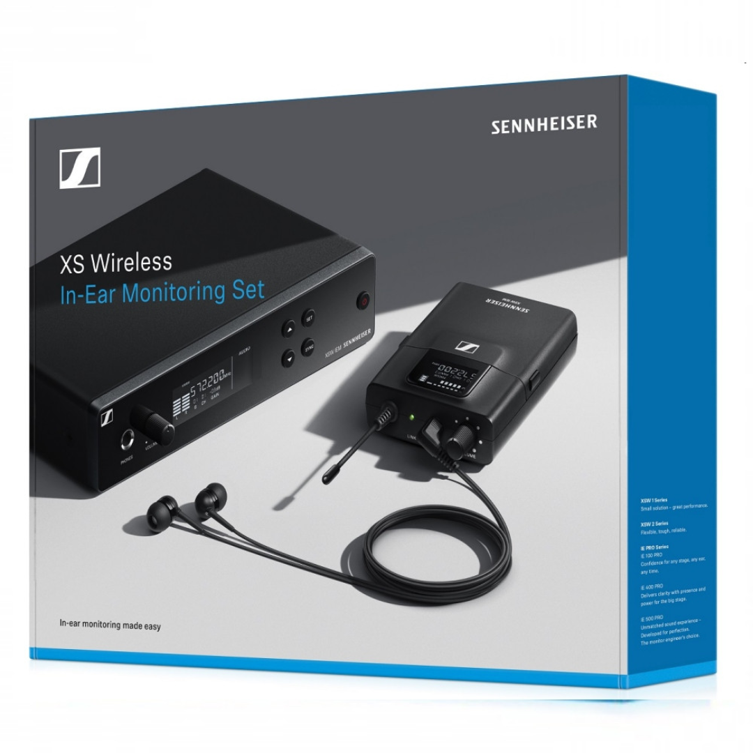 SENNHEISER XSW IEM SET | Sistema In-Ear Monitor Inalámbrico Personal