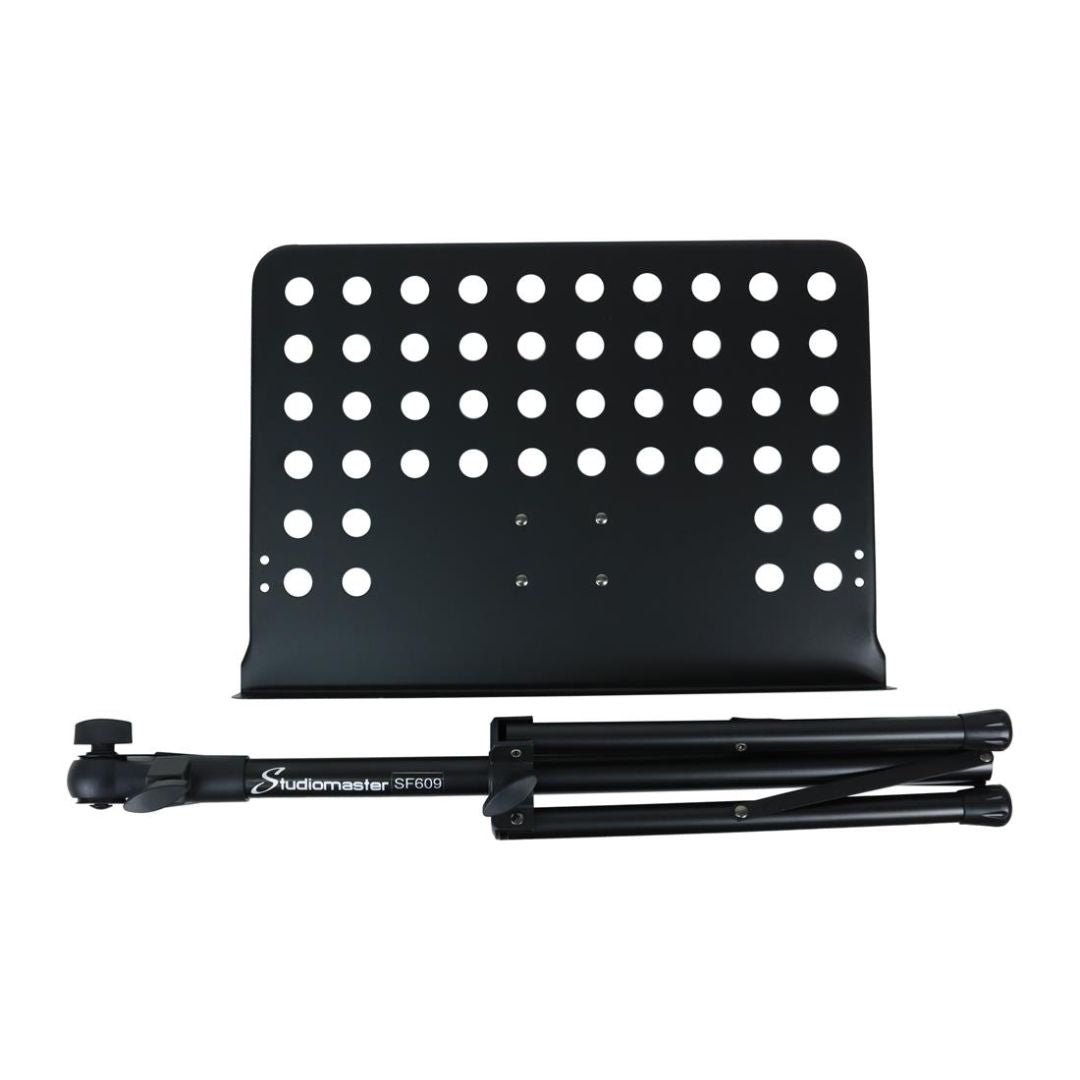 Studiomaster SF609 | Atril para Partituras Tipo Orquesta Pro Deluxe