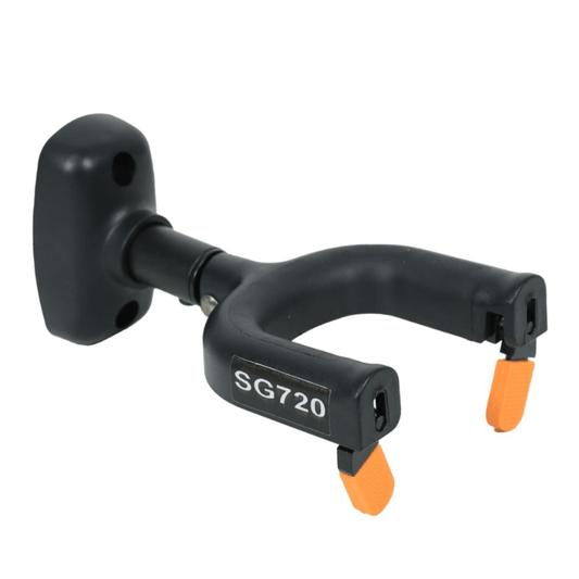 Studiomaster SG720 | Soporte para Guitarra con Seguro para Pared