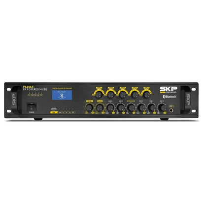 SKP PA-450.5 | Amplificador de Línea 450W RMS de 5 Zonas con Bluetooth