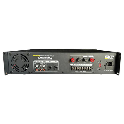 SKP PA-450.5 | Amplificador de Línea 450W RMS de 5 Zonas con Bluetooth