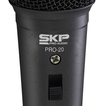 SKP PRO-20 | Micrófono Dinámico Cardioide para Voz
