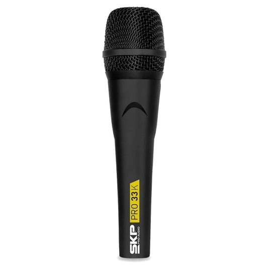 SKP PRO-33K | Set de 3 Micrófonos Dinámicos Profesionales Cardioides