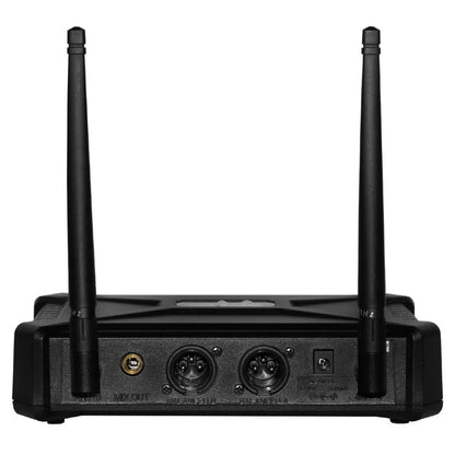 SKP PRO UH-600PRO | Sistema de Micrófonos Inalámbricos UHF Dual con 2 Micrófonos de Mano